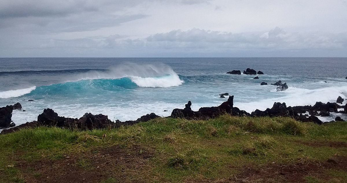 El mar de Rapa Nui