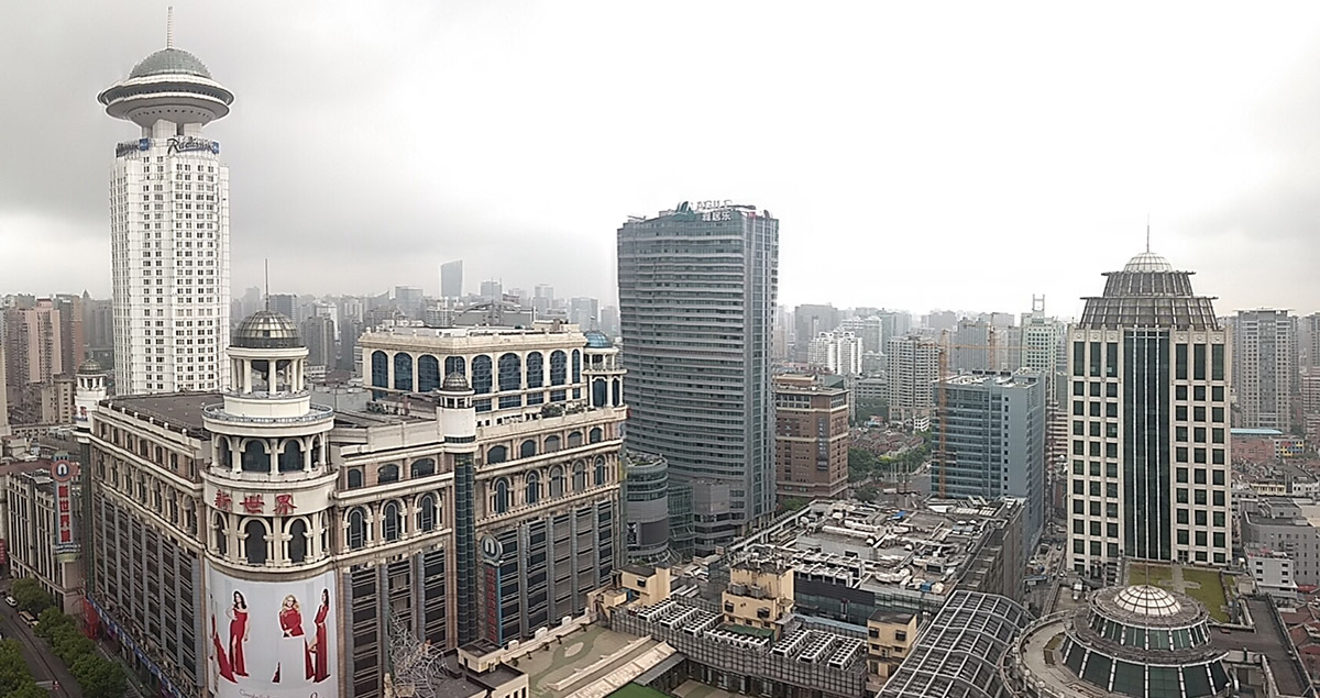 Shanghai desde lo alto.